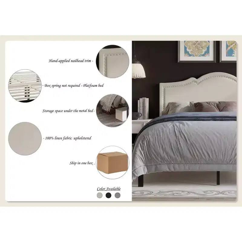 ChaletPosh Twin Size Platform Bed