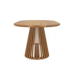 Table à manger rectangulaire 72 Lido Plank+Beam, table de cuisine minimaliste en bois massif pour 6 personnes