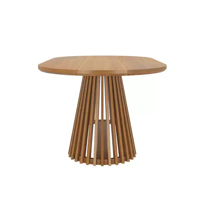 Table à manger rectangulaire 72 Lido Plank+Beam, table de cuisine minimaliste en bois massif pour 6 personnes