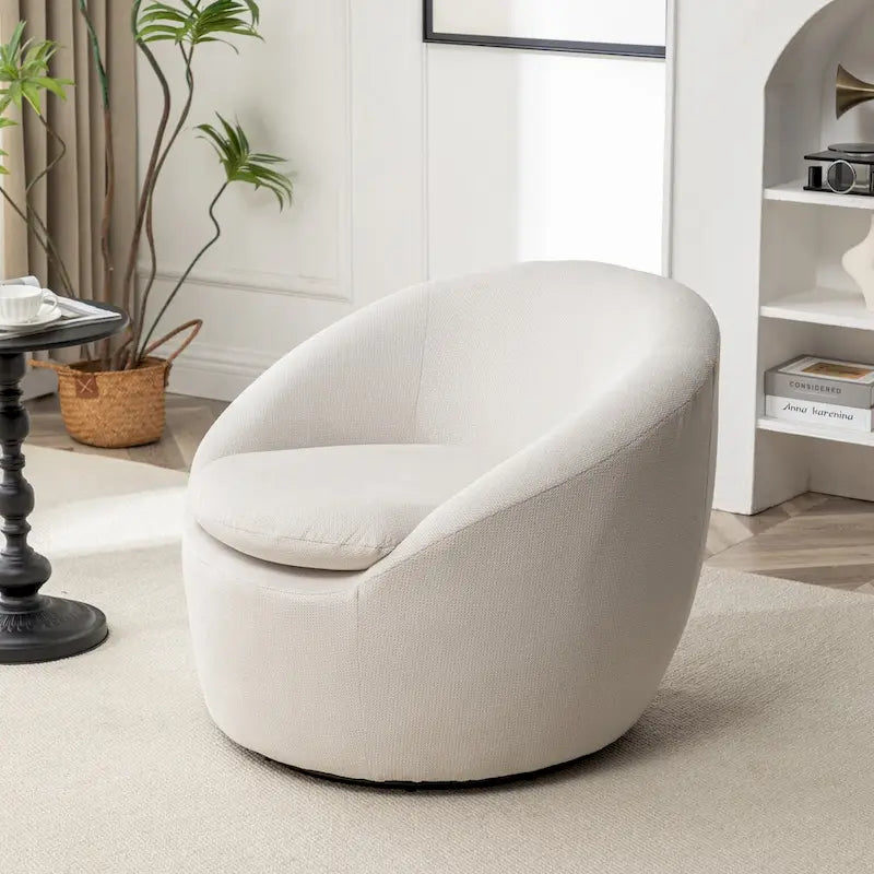Fauteuil club moderne pivotant Winnie de Roundhill Furniture