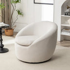 Fauteuil club moderne pivotant Winnie de Roundhill Furniture