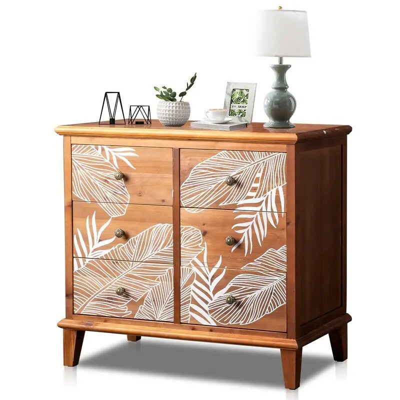 Commode en bois massif