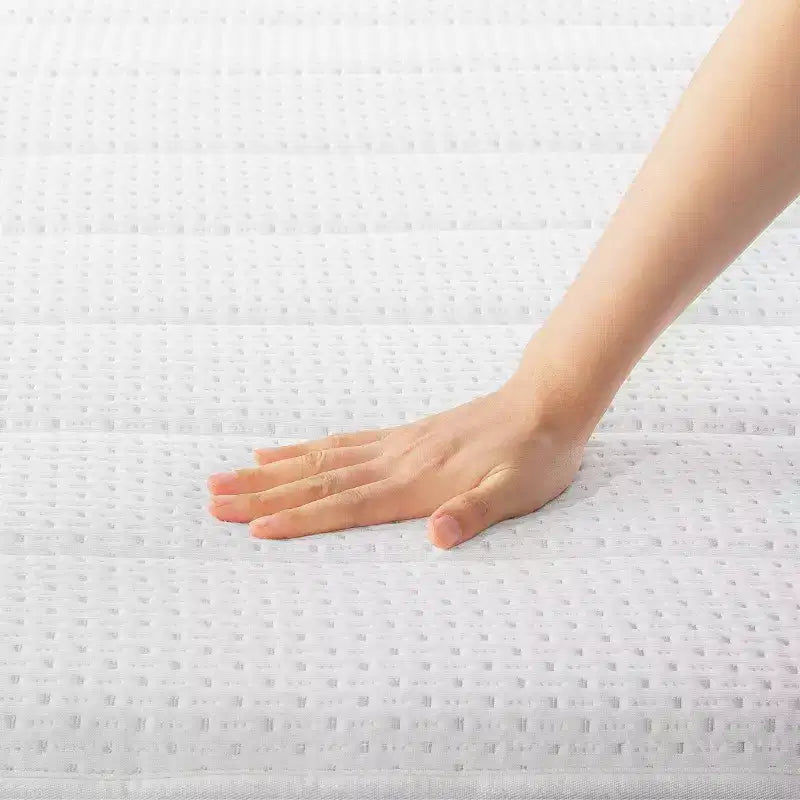 Matelas Mellow 10 Rena en mousse à mémoire de forme hybride à ressorts ensachés, thé vert