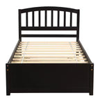 Lit plateforme double Whisen Elegant Design avec lit gigogne