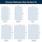 Matelas en mousse à mémoire de forme gel de 12 pouces, matelas rafraîchissant à fermeté moyenne en boîte, CertiPUR-US