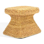 Table d'appoint Caprianna en jacinthe d'eau tressée - CWK2010 - Naturel - Safavieh Couture
