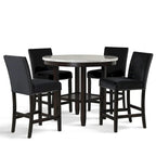 Ensemble de salle à manger 5 pièces rond New Classic Furniture Reginald