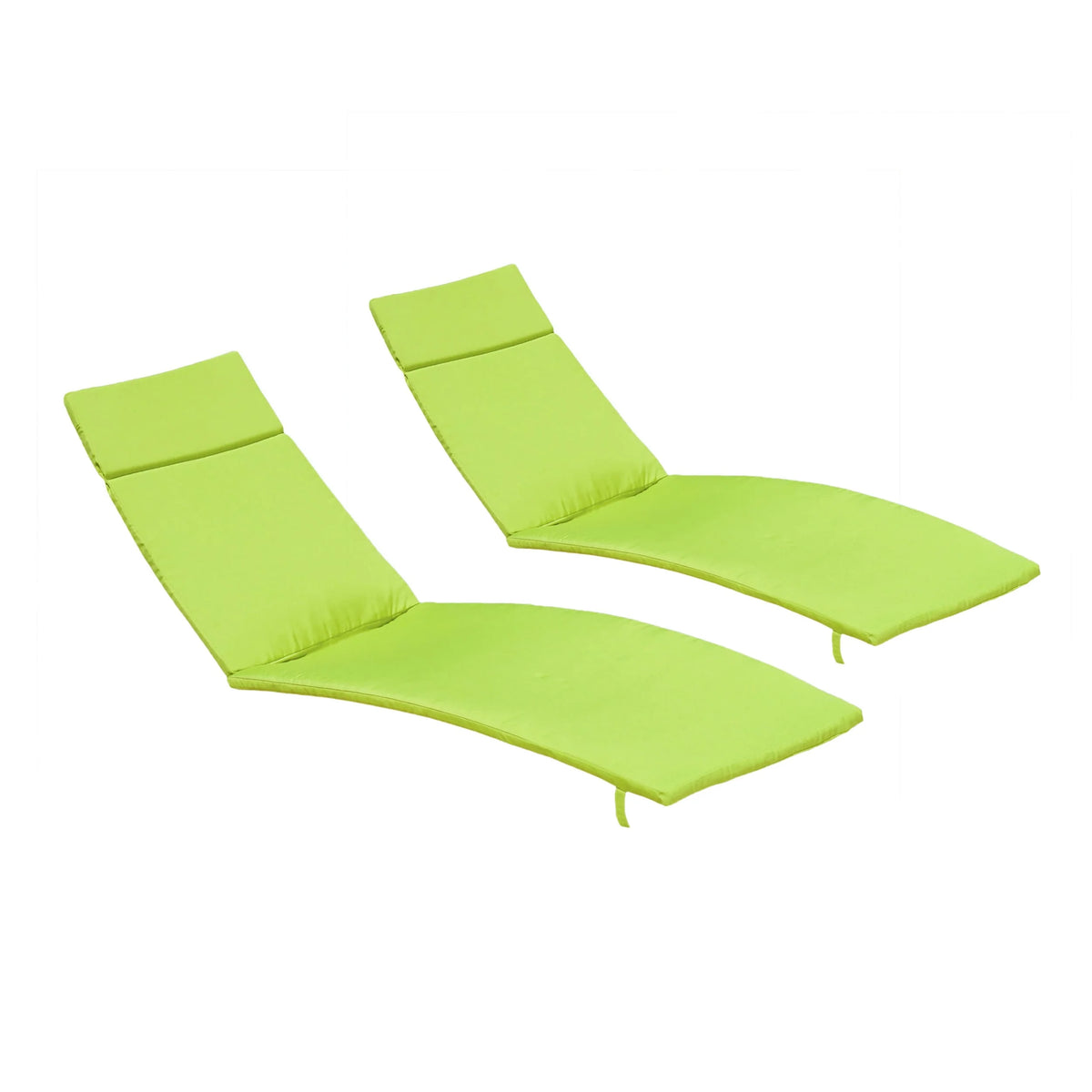 Ensemble de coussins d'extérieur Salem pour chaise longue - Coussins uniquement (lot de 2) par Christopher Knight Home - 79,25L x 27,50W x 1,50H