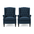 Fauteuils inclinables en tissu touffeté Walter (lot de 2) par Christopher Knight Home
