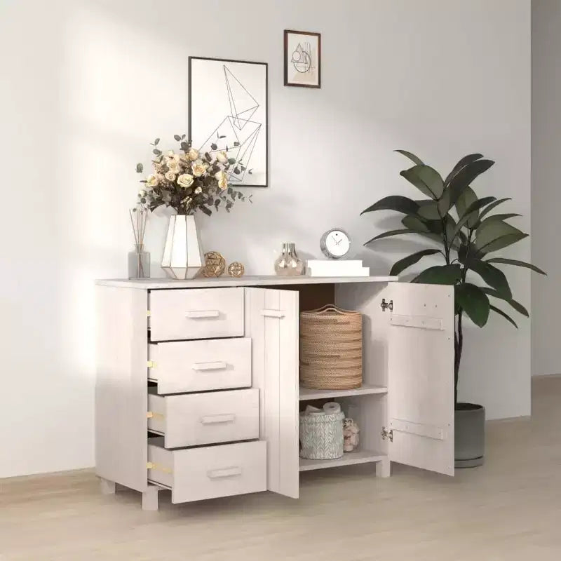vidaXL HAMAR Buffet de cuisine en pin massif