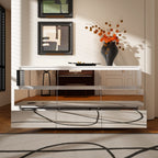 Commode à 9 tiroirs de 63 W, commode d'appoint pour salon, chambre à coucher