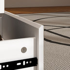 Commode à 9 tiroirs de 63 W, commode d'appoint pour salon, chambre à coucher