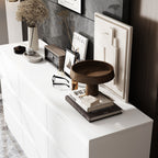 Commode à 9 tiroirs de 63 W, commode d'appoint pour salon, chambre à coucher