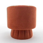 Fauteuil rond pivotant SEYNAR Modern Glam en velours