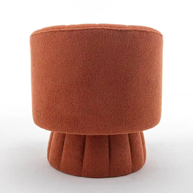 Fauteuil rond pivotant SEYNAR Modern Glam en velours