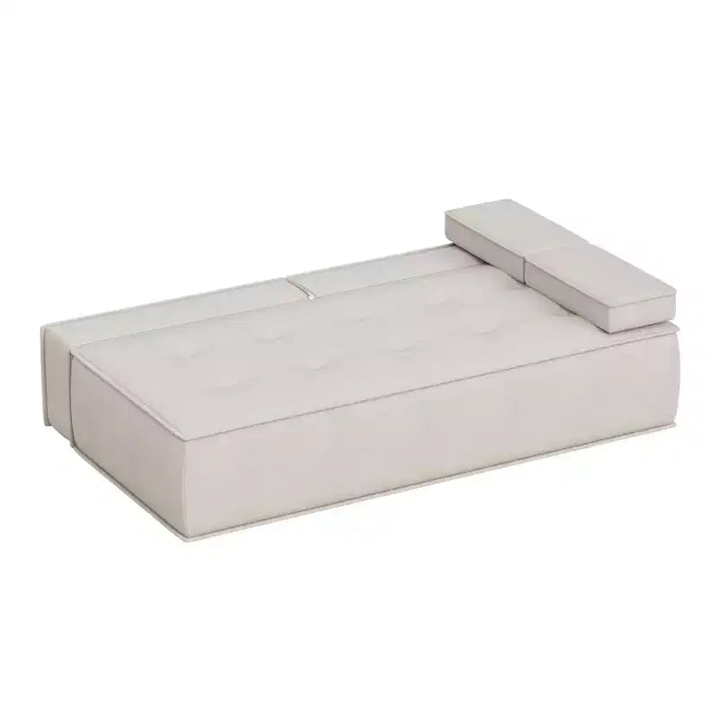 Canapé-lit multifonctionnel en tissu Luck Live 79, convertible avec coussin en mousse de soutien pour appartement et studio