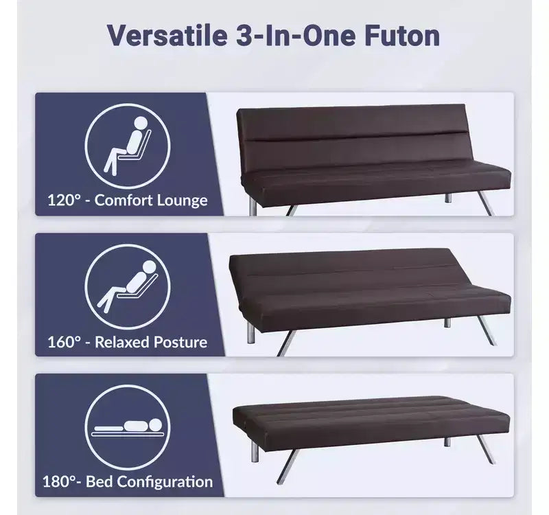 Canapé-lit pliable convertible moderne Home Imports Emporium pour chambre à coucher