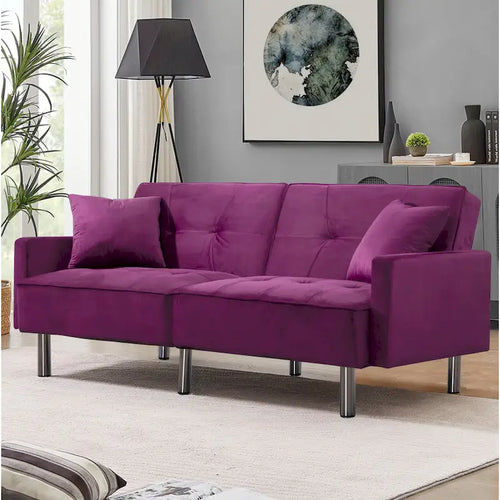 80 Canapé-lit futon convertible