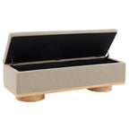 Banc de rangement Sunneva Boucle SAFAVIEH Couture - 61 po L x 20 po P x 19 po H - 61Lx20Px19H