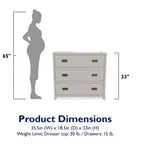 Commode 3 tiroirs Miles Baby Relax