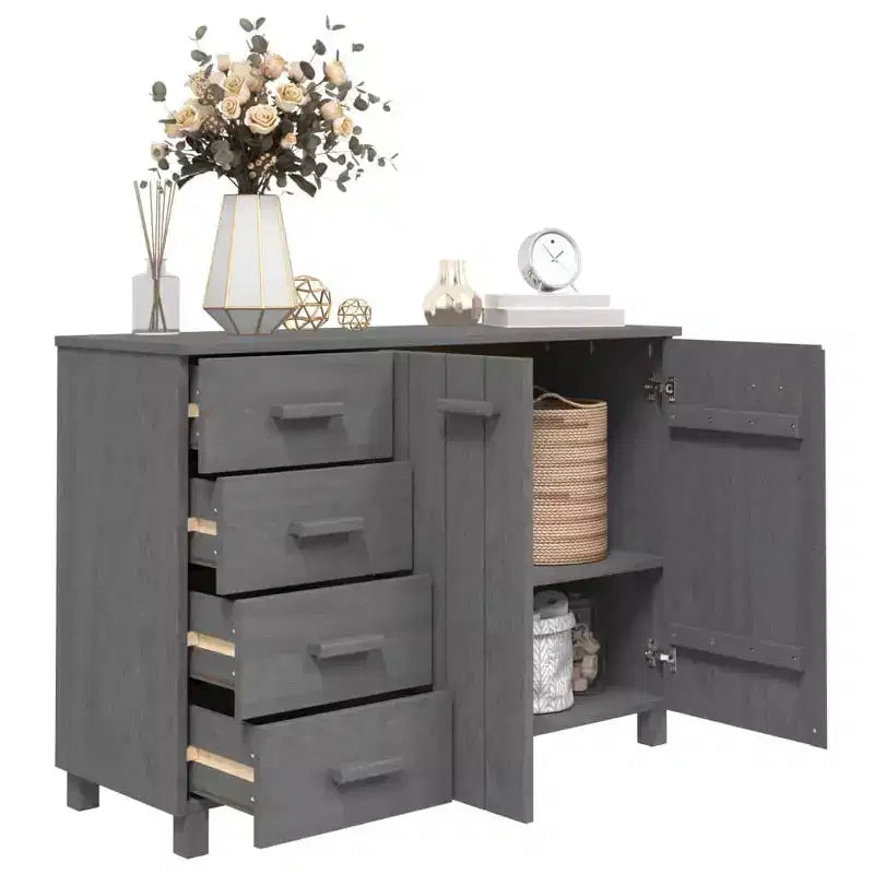 vidaXL HAMAR Buffet de cuisine en pin massif