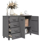 vidaXL HAMAR Buffet de cuisine en pin massif