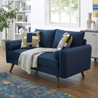 Causeuse en tissu rembourrée Revive - Modway