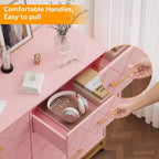 Commode de chambre avec 8 tiroirs, commode de meuble TV, grande commode en bois pour le rangement et l'organisation.