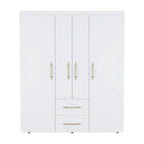 Armoire Bariloche avec tringles, étagères et 2 tiroirs