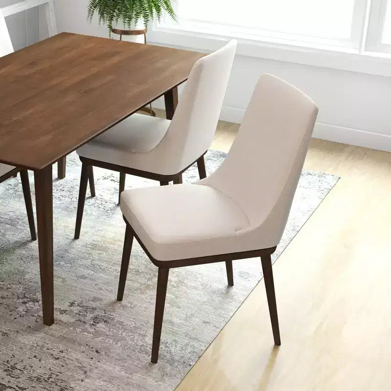 Chaises de salle à manger du milieu du siècle, lot de 2 fauteuils de salon d'appoint pour l'intérieur/l'extérieur, pour le salon, la chambre, le patio