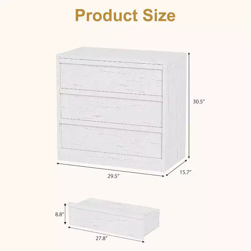 Commode de chambre, table de chevet avec grand rangement, organiseur de commode moderne, table de chevet pour chambre à coucher, salon, chambre d'enfant, entrée