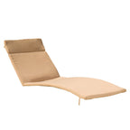 Ensemble de coussins d'extérieur Salem pour chaise longue - Coussins uniquement (lot de 2) par Christopher Knight Home - 79,25L x 27,50W x 1,50H