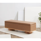 Banc de rangement Sunneva Boucle SAFAVIEH Couture - 61 po L x 20 po P x 19 po H - 61Lx20Px19H