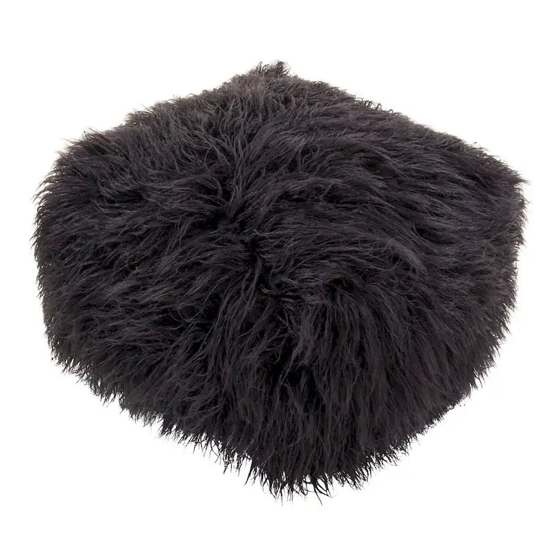 Pouf en fausse fourrure Snug Haven