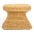 Table d'appoint Caprianna en jacinthe d'eau tressée - CWK2010 - Naturel - Safavieh Couture