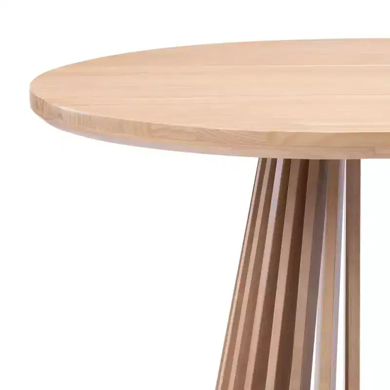 Table à manger rectangulaire 72 Lido Plank+Beam, table de cuisine minimaliste en bois massif pour 6 personnes