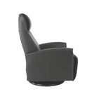 Fauteuil inclinable pivotant en cuir Fjords Urban