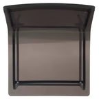 Chaise de salle à manger en acrylique Bryant (Lot de 2) - SFV2566 - Gris fumé/Bronze canon - Safavieh Couture