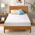 Matelas en mousse à mémoire de forme Zinus 5 Twin au thé vert, sans fibre de verre, fermeté moyenne, soulagement de la pression zoné, certifié sûr, matelas en boîte