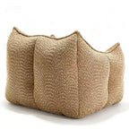 Fauteuils canapés avec mousse haute résilience pour salons et chambres, canapés paresseux carrés confortables, canapés pour adultes pour jouer, lire et regarder la télévision