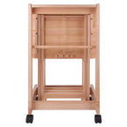 Ensemble de 5 tables d'appoint Brienda avec dessus rabattable - Winsome