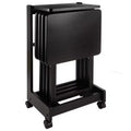 5pc Brienda Set Flip Top Snack Table - Winsome