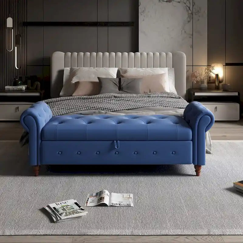 Banc ottoman avec rangement