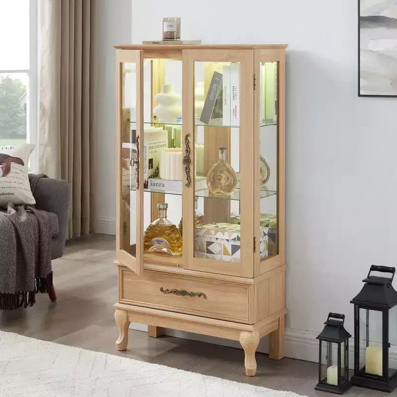 MAYEERTY Meuble de salle de bain en MDF étanche avec découpe pour lavabo et 2 tiroirs à fermeture douce