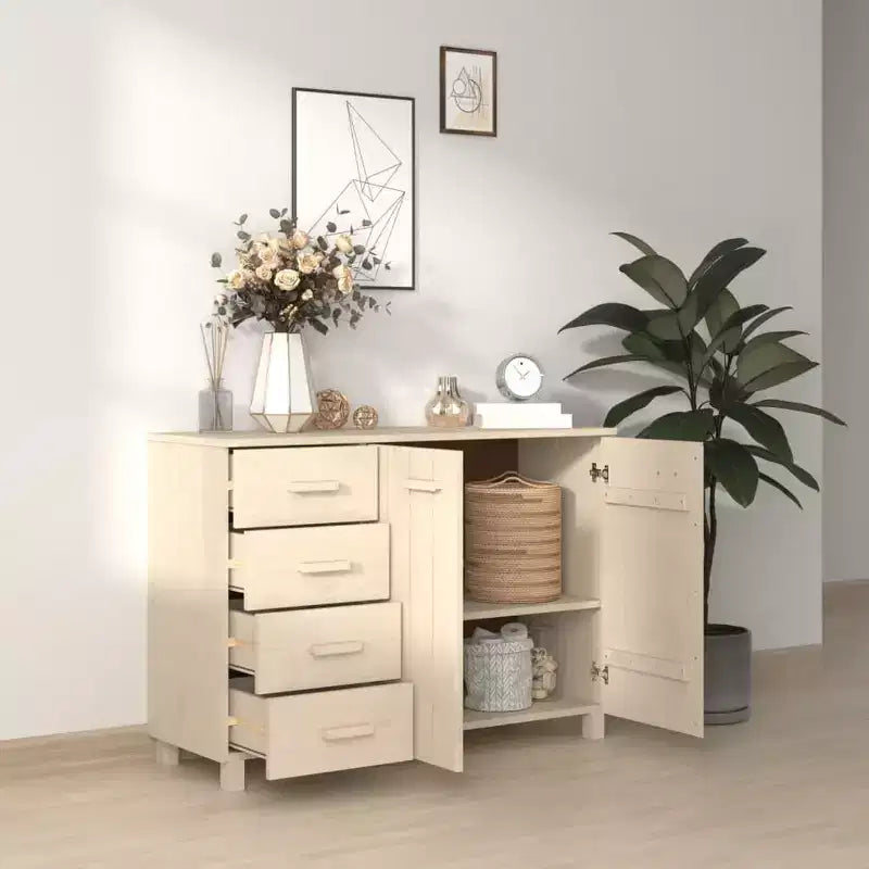 vidaXL HAMAR Buffet de cuisine en pin massif