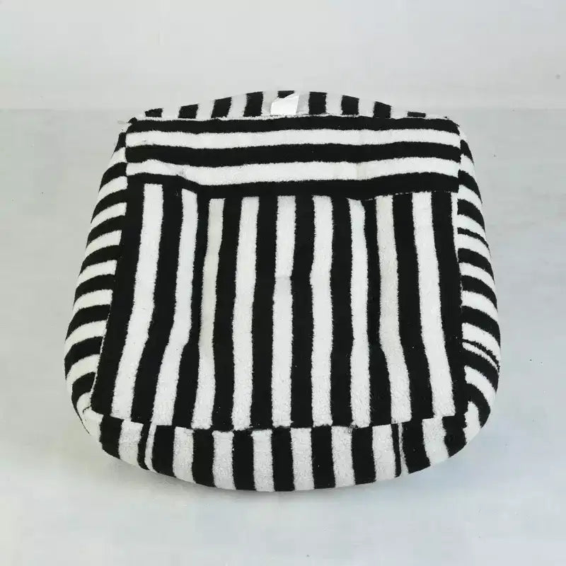 Poufs Okak pour adultes, canapé pouf avec rembourrage touffeté doux, chaise de sol avec poches latérales pour salon, chambre à coucher