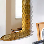 Miroir mural plat en métal Maxax