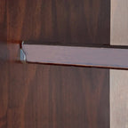 Armoire 3 portes - Blanc/Moka/Java - Bois massif