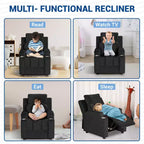 Fauteuil inclinable pour enfants Home Imports Emporium, fauteuil inclinable en peluche pour les tout-petes de 15 ans, fauteuil rembourré confortable pour chambre d'enfant ou chambre à coucher