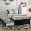 Lit plateforme double Whisen Elegant Design avec lit gigogne